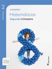 Portada de Matematicas 2º Primaria Cuaderno 2 Saber Hacer Ed. 2015