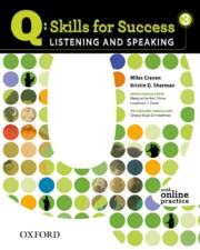 Portada de Q Listening & Speaking 3 Sb Pk