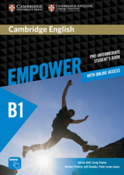 Portada de Cambridge English Empower Pre-intermediate Student S Book With Online Assessment And Practice, And Online Workbook