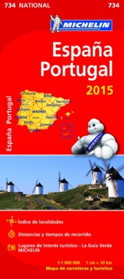 Portada de Mapa España – Portugal 2015 Ref. 11734