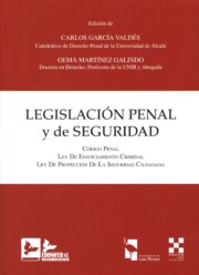 Portada de Legislacion Penal y De Seguridad. Codigo Penal, Ley De Enjuiciam Iento Criminal, Ley De Proteccion De la Seguridad Ciudadana