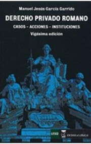 Portada de Derecho Privado Romano Casos Acciones Instituciones