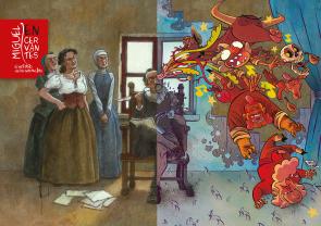 Libro Miguel en Cervantes: el Retablo De las Maravillas (2015)