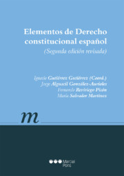 Portada de Elementos De Derecho Constitucional Español