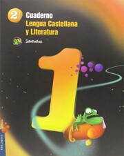 Portada de Cuaderno Lengua 1 2º Primaria Proyecto Superpixepolis