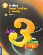 Portada de Cuaderno Lengua 3 2º Primaria Proyecto Superpixepolis