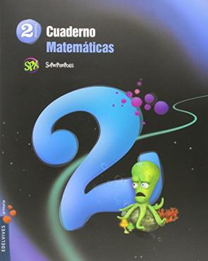 Libro Cuaderno 2 Matematicas 2º Primaria Proyecto Superpixepolis (2015)