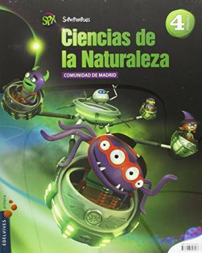 Libro Ciencias De la Naturaleza 4º Primaria  Proyecto Superpixepolis Madrid (2015)