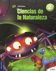 Portada de Ciencias De la Naturaleza 2º Primaria Proyecto Superpixepolis Castilla la Mancha