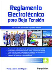 Portada de Reglamento Electrotecnico para Baja Tension