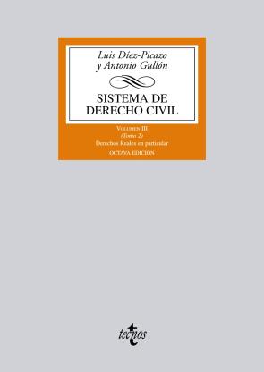Libro Sistema De Derecho Civil: Volumen Iii (tomo 2) Derechos Reales en Particular (8ª Ed.) (2012)