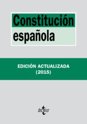 Portada de Constitucion Española
