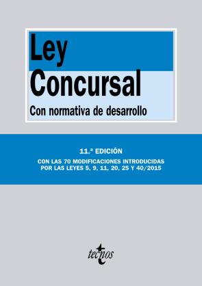 Libro Ley Concursal: con Normativa De Desarrollo (11ª Ed.) (2015)