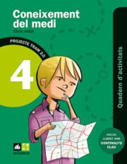 Portada de Tram 2.0 Coneixement del Medi 4º Primaria. Quadern Act. Ed 2012 Catala