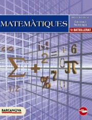 Portada de Matematiques 1 Batxillerat Cientific-tecnologic + Cd