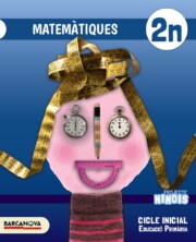 Portada de Ninois 2º Educacion Primaria Matematiques. Llibre De L Alumne Catalunya / Illes Balears