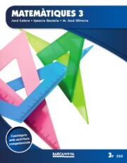 Portada de Matematiques 3º Eso. Llibre De L Alumne