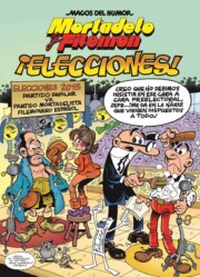 Portada de Mortadelo y Filemon: ¡elecciones!