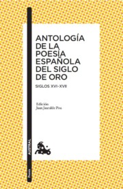 Portada de Antologia De la Poesia Española del Siglo De Oro