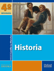 Portada de Anfora Historia 4º Eso La/mg Castilla la Mancha