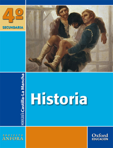Libro Anfora Historia 4º Eso La/mg Castilla la Mancha (2008)