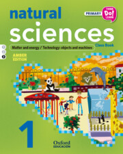 Portada de Think Natural Science 1º Primaria la M3 Amber Ed 2015