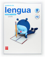 Portada de Cuaderno Lengua 2 Trimestre Conecta con Pupi Pauta 1º Ep.