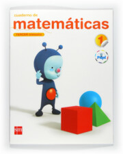Portada de Cuaderno Matematicas 3 Trimestre Conecta con Pupi 1º Ep