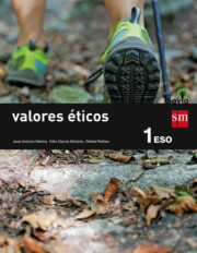 Portada de Valores Eticos Savia-15 1º Eso
