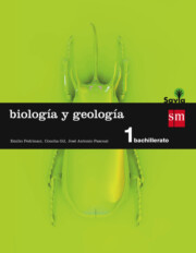 Portada de Biologia y Geologia Savia-15 1º Bachillerato