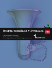 Portada de Lengua Castellana y Literatura Savia-15 1º Bachillelrato