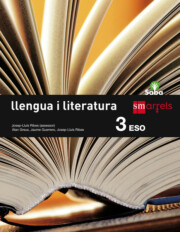 Portada de Llengua I Literatura Saba 2015 3º Eso