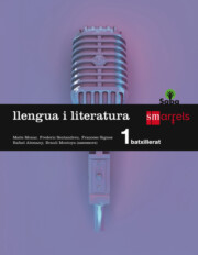 Portada de Llengua I Literatura Saba 2015 1º Bachillerato