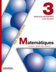 Portada de Matematiques 3. Illes Balears Catalan
