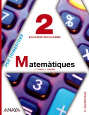 Portada de Matematiques 2. Educacion Secundaria Obligatoria – Primer Ciclo – 2º