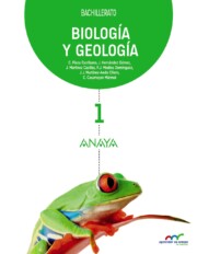 Portada de Biologia y Geologia 1º Bachillerato Castellano Mec