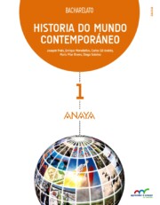 Portada de Historia Do Mundo Contemporaneo. Bachillerato Gallego