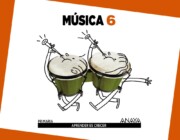 Portada de Musica 6º Educacion Primaria Mec
