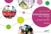 Portada de Cuaderno De Educacion Plastica, Visual y Audiovisual. Nivel I. 1º Eso Mec