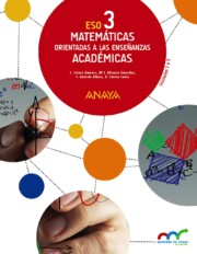 Portada de Matematicas Orientadas a las Enseñanzas Academicas 3º Eso Mec