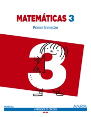 Portada de Matematicas 3. Trimestral