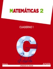 Portada de Matematicas 2. Cuaderno 1. 2º Educacion Primaria Ed 2015 Mec
