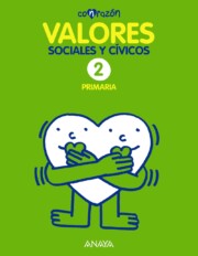 Portada de Valores Sociales y Civicos 2º Educacion Primaria Mec