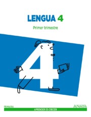 Portada de Lengua 4º Educacion Primaria Aprender Es Crecer Mec