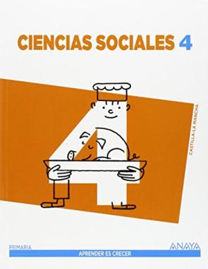 Libro Ciencias Sociales 4º Educacion Primaria  Castilla la Mancha (2015)
