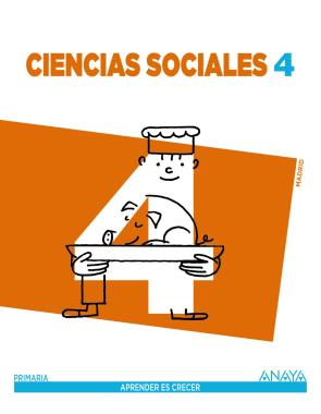 Libro Ciencias Sociales 4º Educacion Primaria  Madrid (2015)