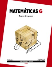 Portada de Matematicas 6º Educacion Primaria Murcia / Extremadura / Aragon / Asturias / Canarias / Castilla-la Mancha / Comunidad Valenciana