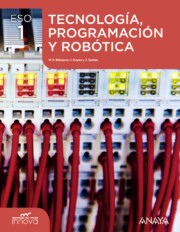 Portada de Tecnologia, Programacion y Robotica 1º Eso Madrid