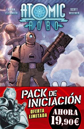Libro Pack Iniciacion Atomic Robo 1+2 (2015)