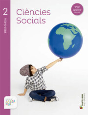 Portada de CiÈncies Socials 2º Primaria Saber Fer Catalan